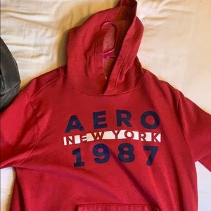 Red Aeropostale hoodie